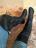 Kalmia Lace-up Knight Boots