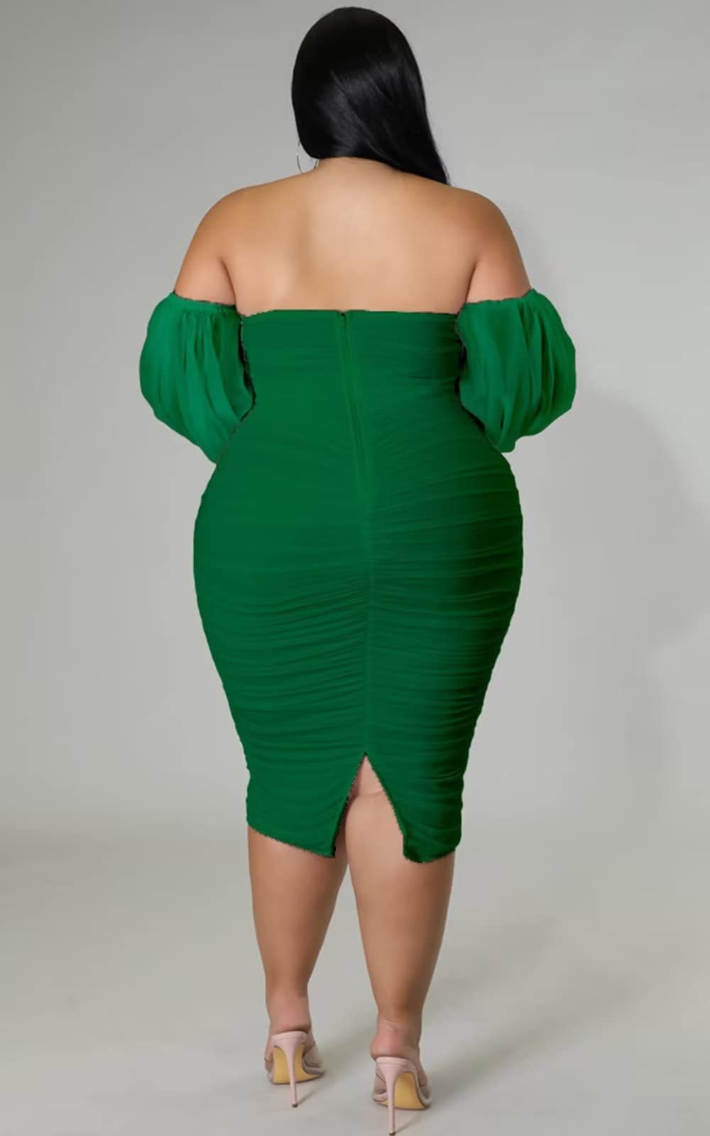 Bodycon Ruched Cocktail Dress