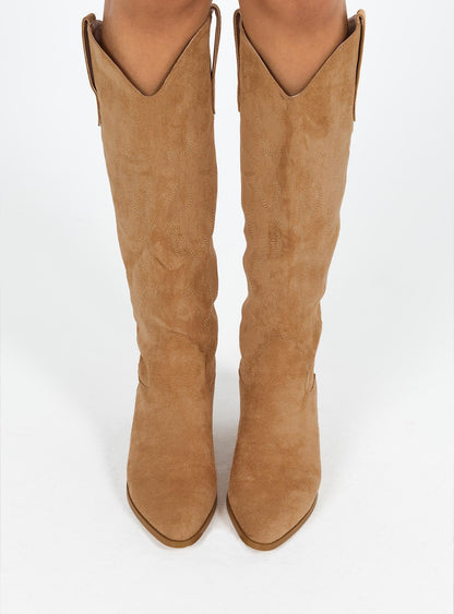 Begonia Knee-high Western Boots
