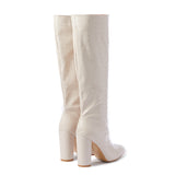 Cosmos Stone Pattern Knee-high Boots