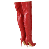 Kalmia Solid Color Over Knee Boots