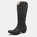 Nerine Embroidery Cowboy Boots