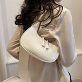 Scilla Patent Leather Shoulder Bags