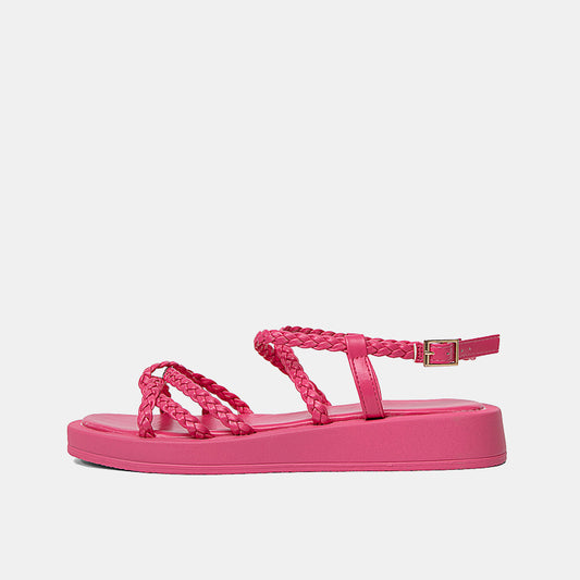 Hebe Colorful Casual Flat Sandals