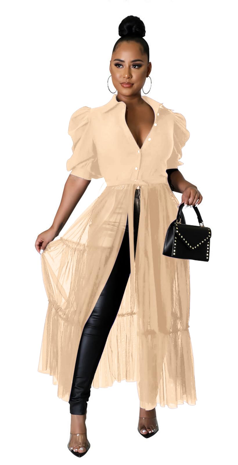 Short Sleeve Shirt Dress