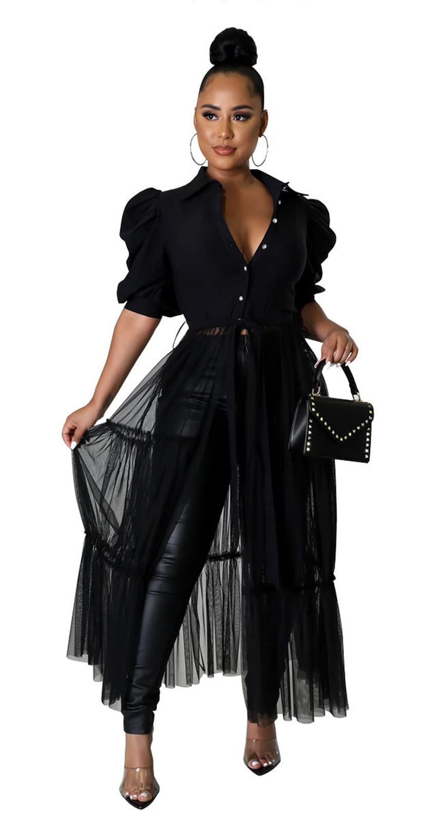 Short Sleeve Shirt Dress