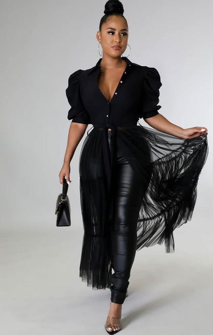 Short Sleeve Shirt Dress