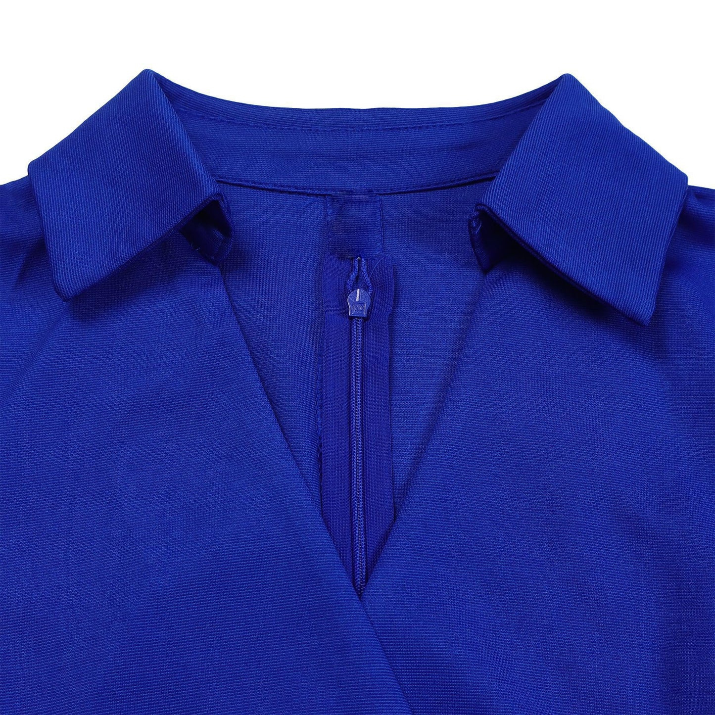 V Neck A Line Midi Dress