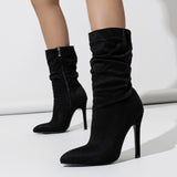 Lunaria Suede Booties