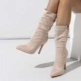 Lunaria Suede Booties