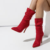 Lunaria Suede Booties