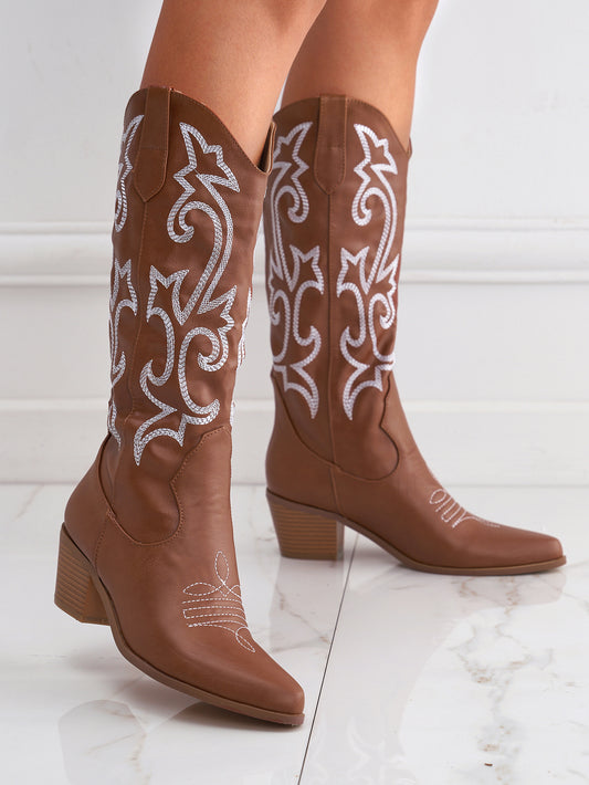 Clover Western Cowboy Boots
