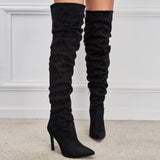 Mallow Suede Over Knee Boots