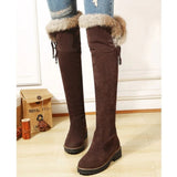 Nigella Plush Over Knee Boots