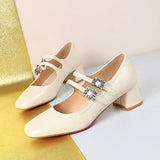 Matthiola Classic Mary Jane Pumps