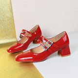 Matthiola Classic Mary Jane Pumps