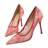 Viola Lace Pumps