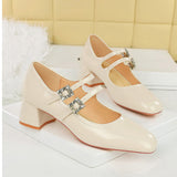 Matthiola Classic Mary Jane Pumps