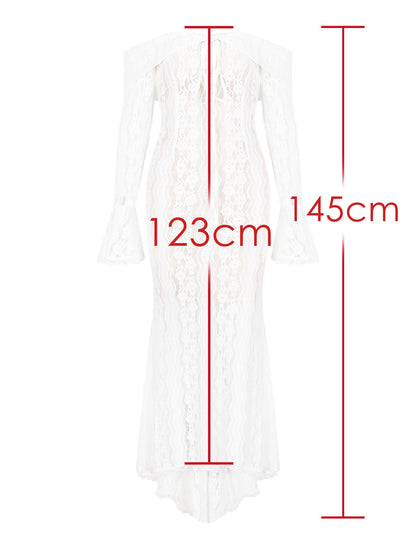 Clara Off Shoulder Lace Dress