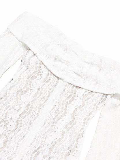 Clara Off Shoulder Lace Dress