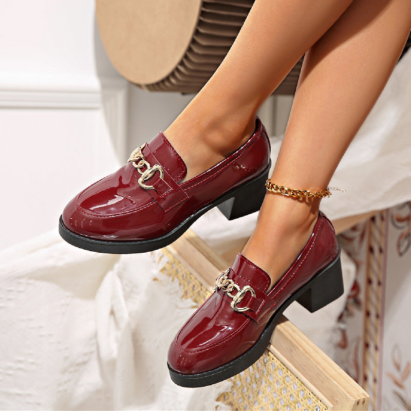 Gerbera Metal Block Loafers