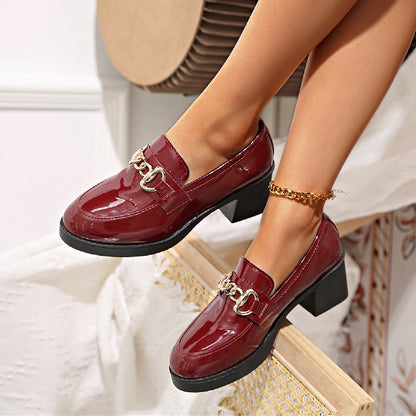Gerbera Metal Block Loafers
