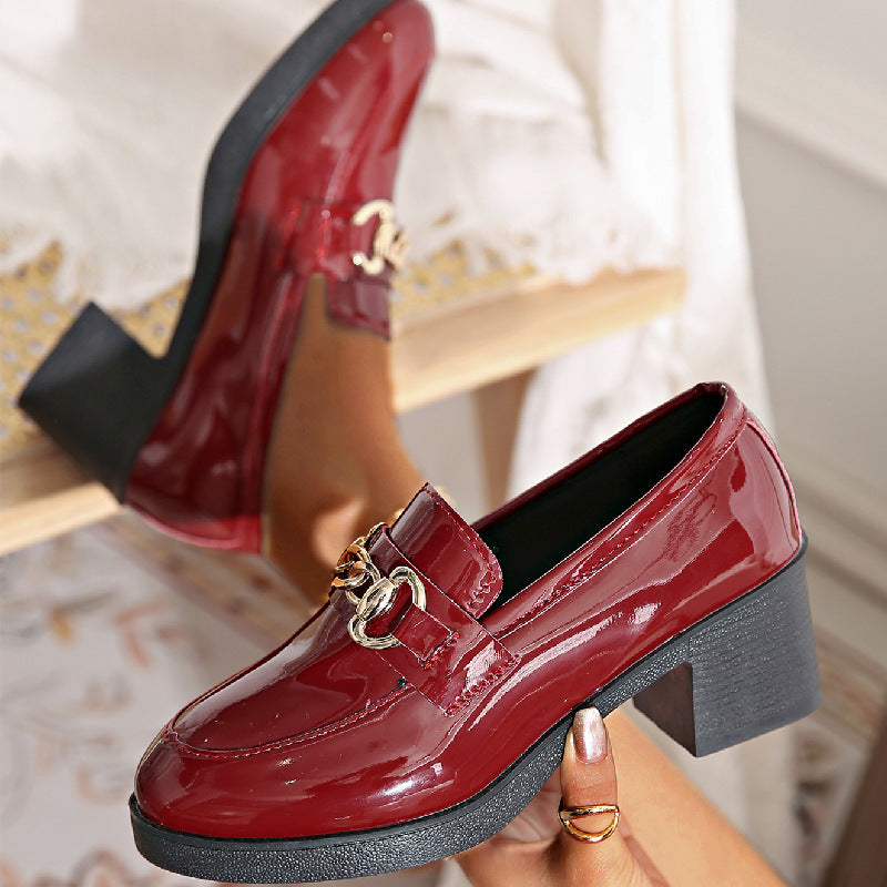 Gerbera Metal Block Loafers