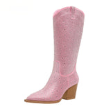 Matthiola Diamond Knee High Boots