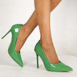 Gerbera Solid Color Stiletto Pumps