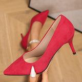 Diascia Suede Stiletto Pumps