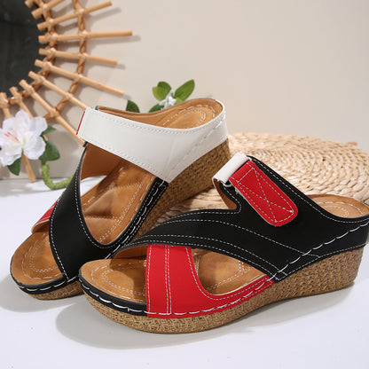 Gerbera Wedge Slippers