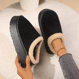 Gerbera Platform Plush Slippers