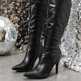 Lunaria Leather Knee high Boots