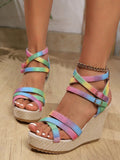 Celosia Wedge Sandals