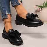 Gerbera Bow Knot Platform Loafer