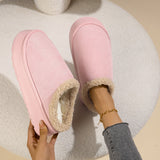 Gerbera Platform Plush Slippers