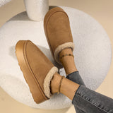 Gerbera Platform Plush Slippers