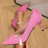 Diascia Suede Stiletto Pumps