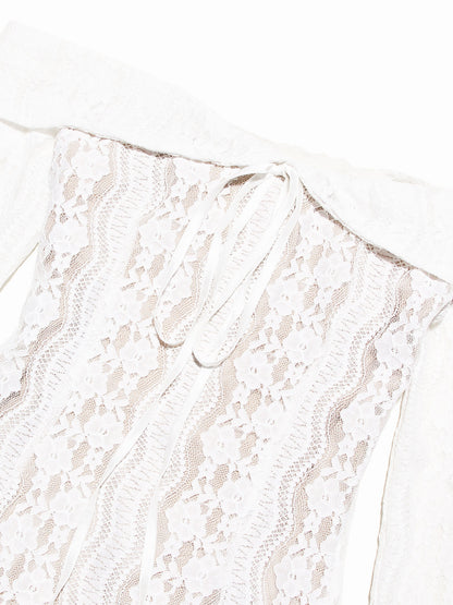 Clara Off Shoulder Lace Dress
