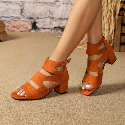 Fressia Color Block Sandals