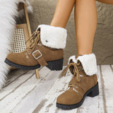 Diascia Buckle Mid-Calf Boots