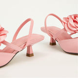 Petunia Flower Stiletto Pumps