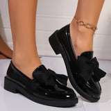 Gerbera Bow Knot Platform Loafer