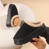 Gerbera Platform Plush Slippers