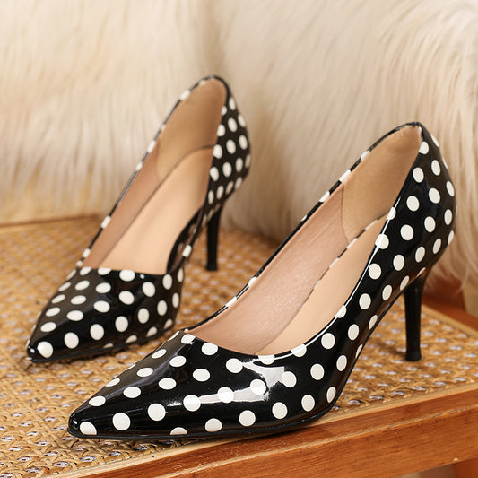 Nolana Spot Stiletto Pumps