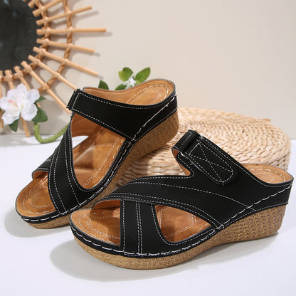 Gerbera Wedge Slippers