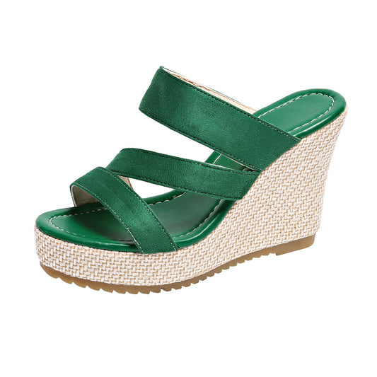 Kalmia Corss Strap Wedge