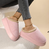 Gerbera Platform Plush Slippers