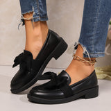 Gerbera Bow Knot Platform Loafer