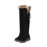 Nigella Plush Over Knee Boots